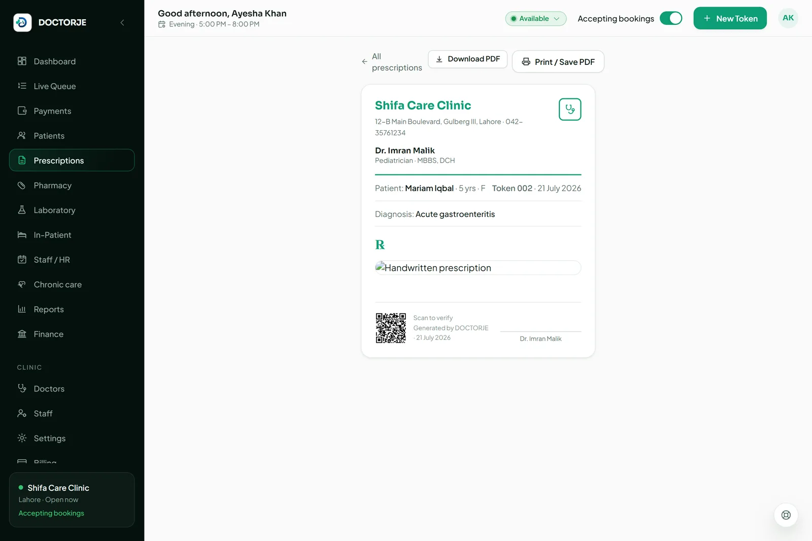 A prescription patients can trust